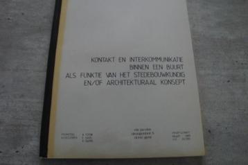 KONTAKT EN INTERKOMMUNICATIE BINNEN EEN BUURT .. beschikbaar voor biedingen