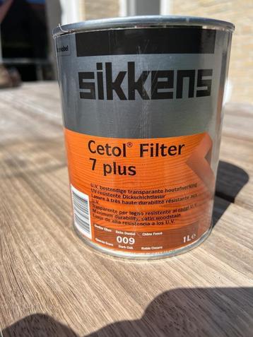 Sikkens Cetol Filter 7 PLUS - NR 009 donkere eik  - 1 liter