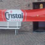 Spandoek christal alken 3.60 m lang 80 cm hoog, Verzamelen, Ophalen of Verzenden, Zo goed als nieuw
