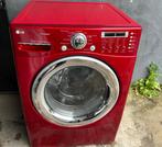 LG Grand format "rouge cerise"-Lave linge Dir.Drive A++/13kg, Electroménager, 1200 à 1600 tours, Enlèvement ou Envoi, Reconditionné