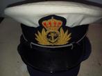 militaria casquette officier marine belge tbe, Verzamelen, Ophalen of Verzenden, Marine, Overige typen