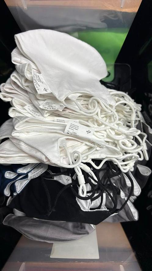 Tweelagige comfortabele mondmaskers in katoen 68 stuks, Kinderen en Baby's, Carnavalskleding en Verkleedspullen, Nieuw, Ophalen of Verzenden