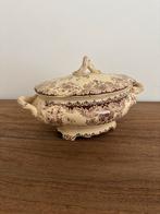 Antieke terrine met deksel – Dordrecht B.F.K. – ca. 1900, Antiquités & Art, Enlèvement