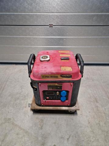 Stroomgenerator 2800 W in prima staat! beschikbaar voor biedingen