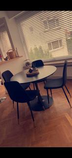 Eettafel met stoelen in zeer nette staat!!, Huis en Inrichting, Ophalen, Gebruikt, 100 tot 150 cm