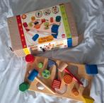 Houten sorteerbankje, Kinderen en Baby's, Speelgoed | Houten speelgoed, Ophalen, Gebruikt