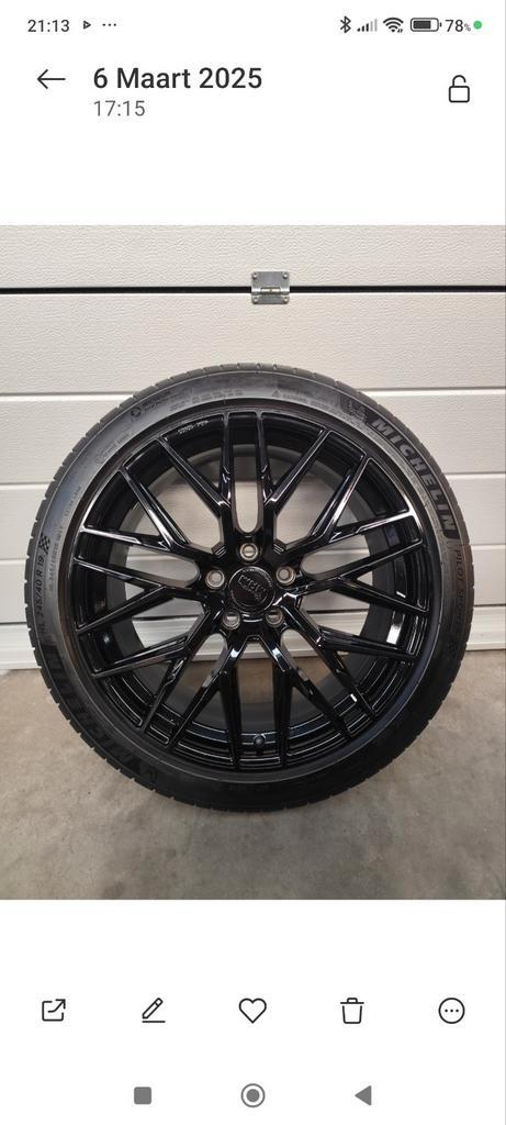 MAM RS4 velgen 19 inch 5 x 114,3 voor Renault, Auto-onderdelen, Banden en Velgen, Band(en), 19 inch, Ophalen of Verzenden