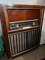 Oud muziekmeubel(radio en platenspeler), Audio, Tv en Foto, Ophalen of Verzenden