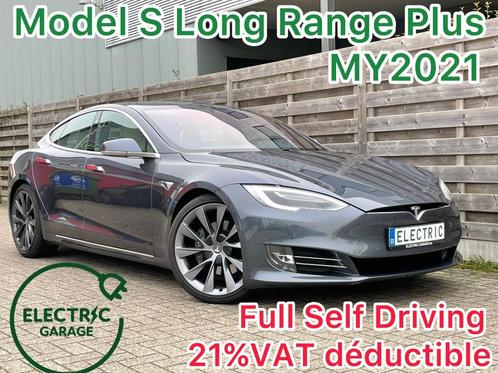 Model S Long Range Plus * FullSelfDrive *57846 netto, Auto's, Tesla, Bedrijf, Te koop, Model S, 4x4, ABS, Adaptieve lichten, Adaptive Cruise Control