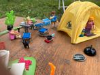 Playmobil  kampeerset - uitgebreid met losse stukken, Enlèvement, Utilisé, Playmobil en vrac