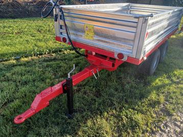 Kipwagen 2,5ton dubbelas  beschikbaar voor biedingen