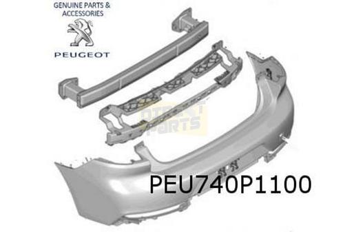 Peugeot	508 (9/18-) achterbumper (Te spuiten) Origineel! 163, Auto-onderdelen, Carrosserie, Bumper, Peugeot, Achter, Nieuw, Verzenden