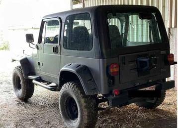 2 zijstangen en treeplanken voor Jeep Wrangler YJ CJ beschikbaar voor biedingen