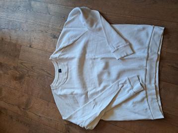 Wit shirt met lange mouwen mt XL beschikbaar voor biedingen