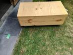 houten opbergkist, Huis en Inrichting, Woonaccessoires | Kisten, Ophalen, Gebruikt, 100 tot 150 cm, Minder dan 50 cm