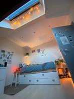 1 persoons Bed, Huis en Inrichting, Ophalen, Gebruikt, Eenpersoons, Wit