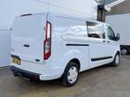 Ford Transit Custom 2.0 130PK Automaat L2H1 Dubbele Cabine A, Auto's, Adaptive Cruise Control, 4 cilinders, Wit, Diesel