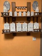 oude voorraad potten 6 grote + 6 kleine +kannetjes + hank, Antiek en Kunst, Ophalen