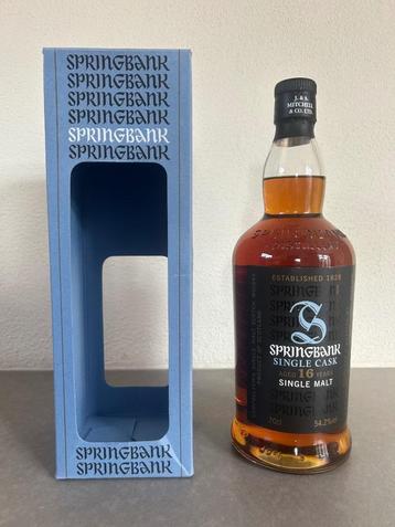 Springbank 16 Single Cask 2016 beschikbaar voor biedingen
