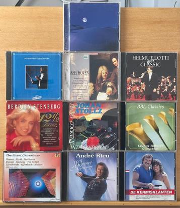 Cd’s klassiek en instrumentaal  beschikbaar voor biedingen