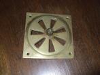 Ventilatierooster in messing, Doe-het-zelf en Bouw, Ventilatie en Afzuiging, Ophalen, Gebruikt