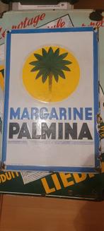 Plaque émaillée Margarine Palmina année 1931, Verzamelen, Merken en Reclamevoorwerpen