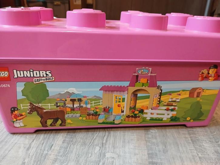 Lego Juniors 10674 - Pony boerderij (4-7 jaar), Kinderen en Baby's, Speelgoed | Duplo en Lego, Zo goed als nieuw, Lego, Complete set