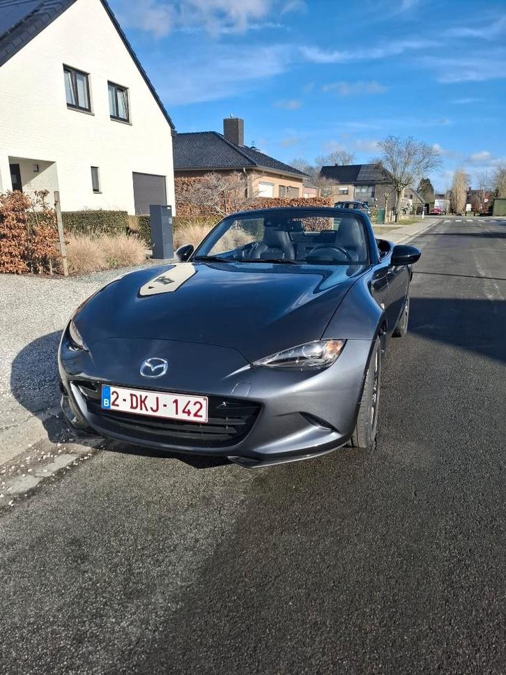 Mazda MX-5 Cabrio, Auto's, Mazda, Particulier, Lichtmetalen velgen, Benzine, Cabriolet, 2 deurs, Handgeschakeld, Zilver of Grijs