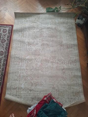 Tapis 130 x 190 cm - Beige motif classique beschikbaar voor biedingen