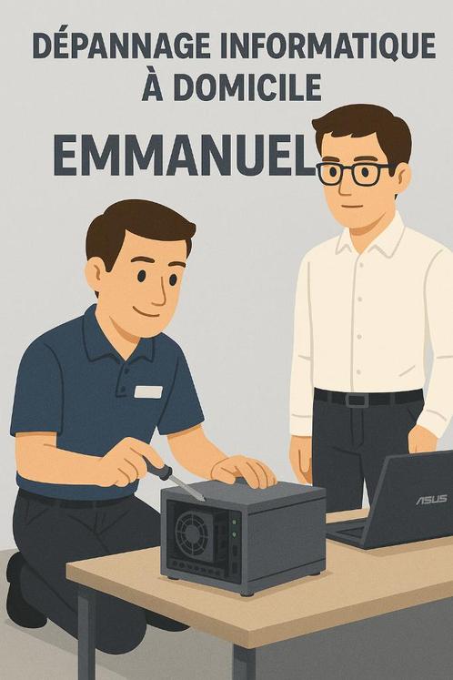 Dépannage informatique à domicile, Computers en Software, Desktop Pc's, Nieuw, Onbekend, SSD, Minder dan 4 GB, Gaming, Verzenden