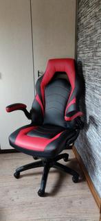 Gaming stoel, Maison & Meubles, Chaises de bureau, Comme neuf, Chaise de bureau, Enlèvement, Rouge