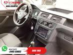 Volkswagen Caddy 1.6 TDI EXPORT APK 7-2026/ Airco/ Sidebars/, Zwart, Bedrijf, Parkeersensor, Te koop
