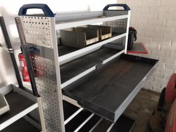 2 Materiaalrekken van Laadruimte  :  Sortimo beschikbaar voor biedingen