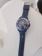 Blauw ice watch, Handtassen en Accessoires, Horloges | Heren, Kunststof, Gebruikt, Polshorloge, Kunststof
