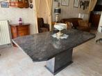 Granieten eettafel, Huis en Inrichting, Tafels | Eettafels, Ophalen, Zo goed als nieuw