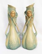 Paire de Vases Art Nouveau (2) - Bernard Bloch., Enlèvement ou Envoi