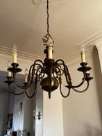 Lustre flamand en cuivre et 2 appliques murales assorties, Enlèvement ou Envoi