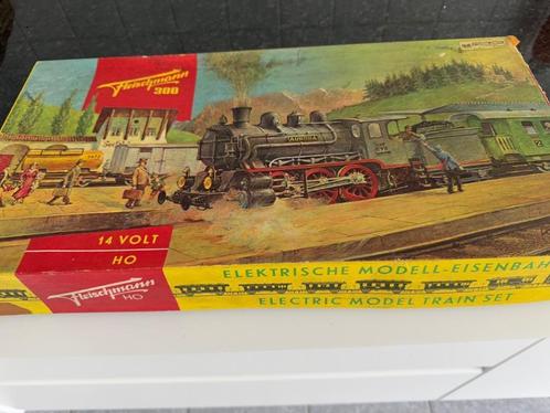 Exclusief treinset Fleischmann HO gekocht 1962, Hobby en Vrije tijd, Modeltreinen | H0, Zo goed als nieuw, Treinset, Wisselstroom