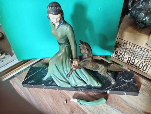 statue ancienne, Antiek en Kunst, Antiek | Keramiek en Aardewerk, Verzenden