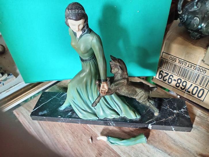 statue ancienne, Antiquités & Art, Antiquités | Céramique & Poterie, Envoi