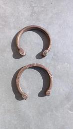 Bracelets en cuivre très ancienne 165 grammes