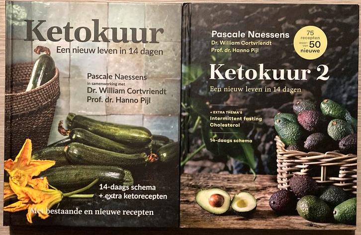 Pascale Naessens - Ketokuur 1&2, Livres, Livres de cuisine, Enlèvement ou Envoi