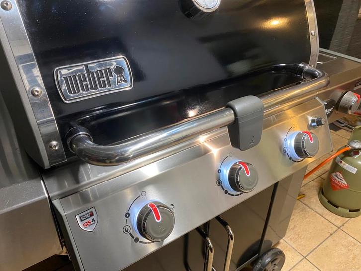 Weber Genesis II LX E-340 gbs black gasbarbecue, Tuin en Terras, Gasbarbecues, Zo goed als nieuw, Ophalen