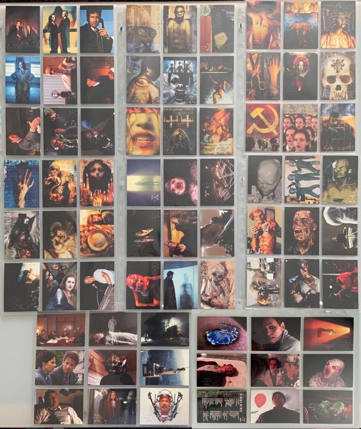 X-Files Season 2 trading cards - Topps (compleet), Verzamelen, Film en Tv, Zo goed als nieuw, Tv, Foto of Kaart, Ophalen of Verzenden