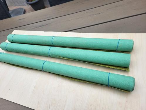 set met 3 stuks busch grasmatten bloemenweide, Hobby en Vrije tijd, Modeltreinen | H0, Zo goed als nieuw, Natuur, Gelijkstroom of Wisselstroom