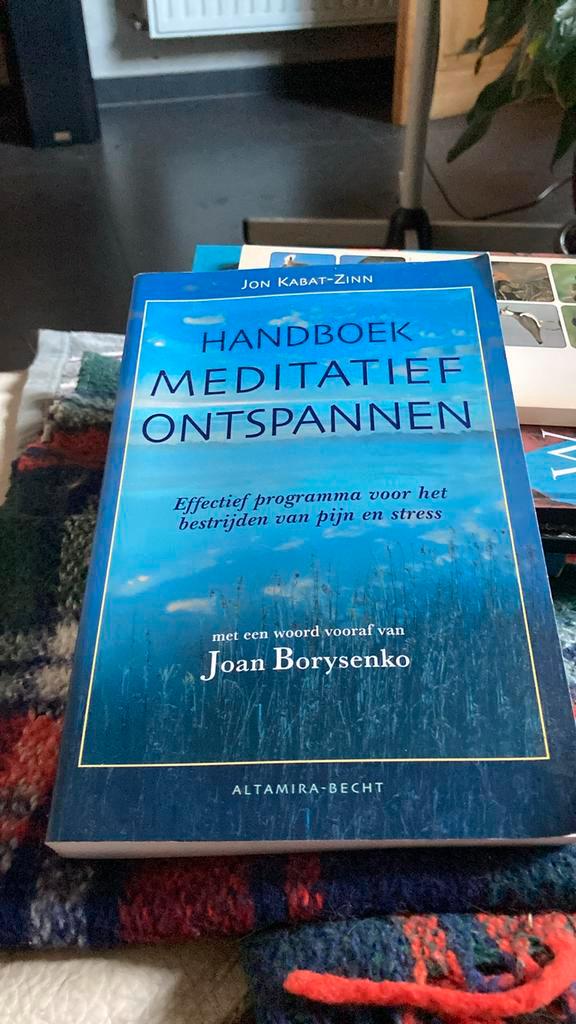 Jon Kabat-Zinn - Handboek meditatief ontspannen, Boeken, Esoterie en Spiritualiteit, Zo goed als nieuw, Ophalen of Verzenden