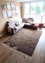 Berbertapijt 290 x 205 Boho nieuw wollen kleed marokkaans, Bruin, Boho, Ophalen of Verzenden, 200 cm of meer