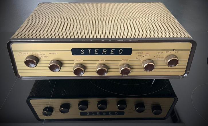 Amplificateur à Lampes MBLE BBO 845, Audio, Tv en Foto, Buizenversterker, Versterker, Ophalen of Verzenden