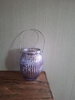 Kaarsenhouder in glas, Enlèvement