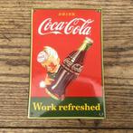 Emaille bordje COCA-COLA, Verzamelen, Merken en Reclamevoorwerpen, Ophalen of Verzenden, Zo goed als nieuw